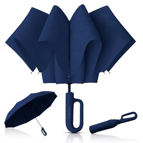 Image of PANCA Umbrella for Rain Big Size - Windproof UV Protection Compact Folding Umbrella for Men, Women, Girls & Kids | Automatic Open & Close, 8 Ribs Strong Stylish Chatri for Daily Monsoon Travel