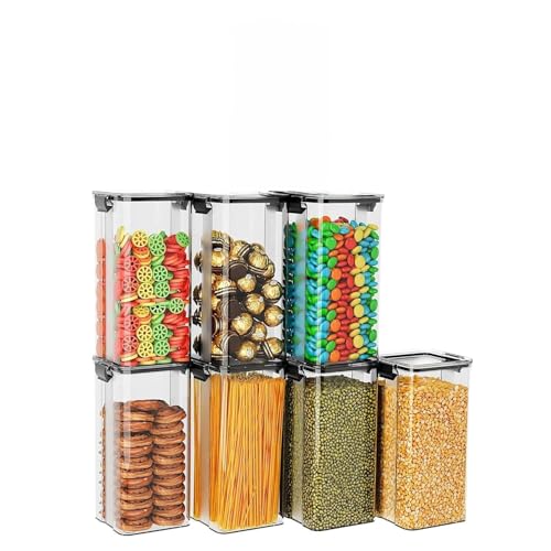 Image of Air Tight Containers For Kitchen Storage Set, Container For Kitchen Storage Set, Kitchen Organizer And Kitchen Accessories Items & Storage (Pack of 12 1700ML)