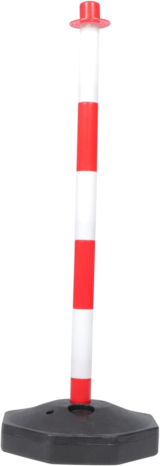 Cône de signalisation rouge 85x28.5cm pour balisage de chantier