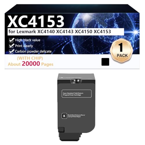 Toner Lexmark XC4153 avec impression haute définition pour textes nets 24B6720