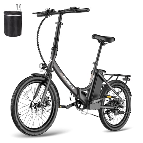 Fafrees Bicicleta Eléctrica F20 Light, 20 Bici Urbana Eléctrica Plegable, Shimano 7v, Motor 250w, 14.5ah 522wh Batería Extraíble, Ebike De Asistencia De Pedal Para Adultos, Alcance 110 Km, Negro Fafrees Bicicleta Eléctrica F20 Light, 20 Bici Urbana Eléctrica Plegable, Shimano 7v, Motor 250w, 14.5ah 522wh Batería Extraíble, Ebike De Asistencia De Pedal Para Adultos, Alcance 110 Km, Negro