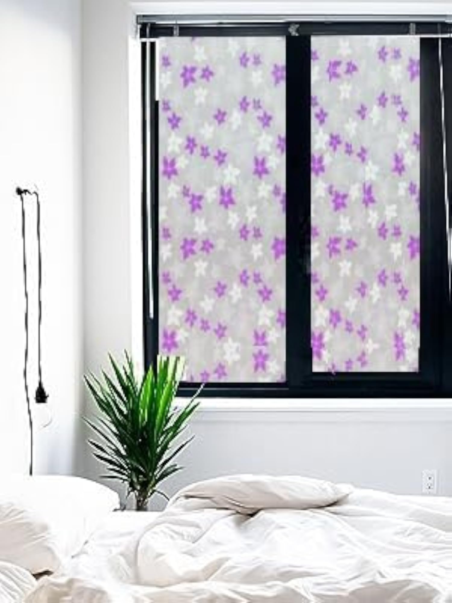 Self Adhesive Vinyl Static Cling Decorative Glass Film