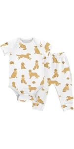 FIFFY BAJU BAYI LOVE MUSHROOM SHORT SLEEVE VEST SUIT (11...