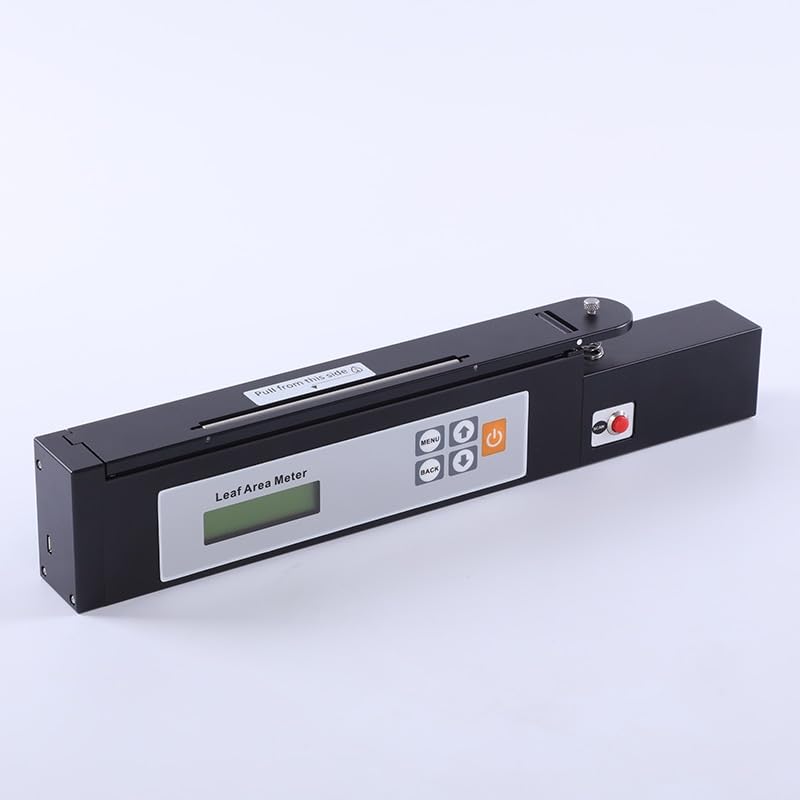 YMJ-B Digital Leaf Area Meter for Botanical Research - Non-Destructive 5000 Data Point Storage ±2% Accuracy Portable Leaf Analyzer Measures Area, Length, Width, Perimeter