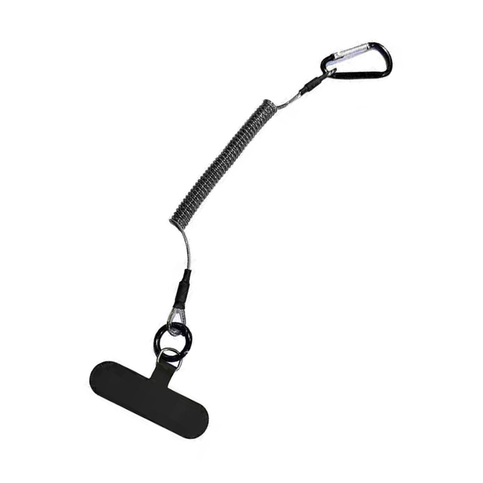 Secure Carabiner Phone Holder Retractable Cord Phone Tethers and Multifunctional Opener for Practical Utility Lanyard Retractable Spring Line