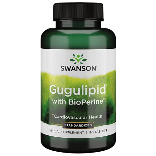 Swanson Gugulipid with Bioperine (Standardized) 90 Tabs