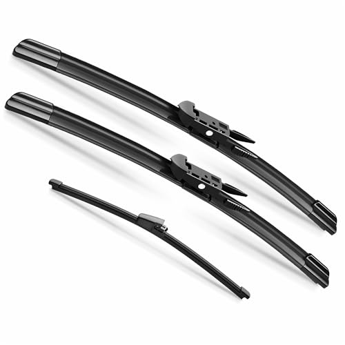JARHOT 28+28 Windshield Wipers with 11 Inch Rear Wiper Blade Replacement for Ford Escape 2013-2019 Original Factory Quality-J Hook Wipers(Pack of 3)