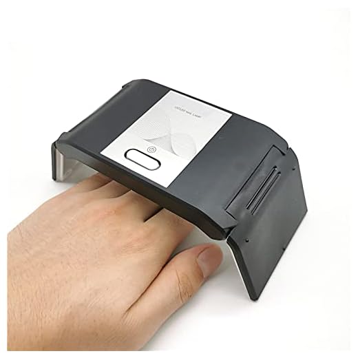 PENNY73 Secador de unhas dobrado 36W lâmpada UV portátil lâmpada de esmalte lâmpadas em forma de arco para arte de unhas ferramentas perfeitas de manicure de polegar, preto