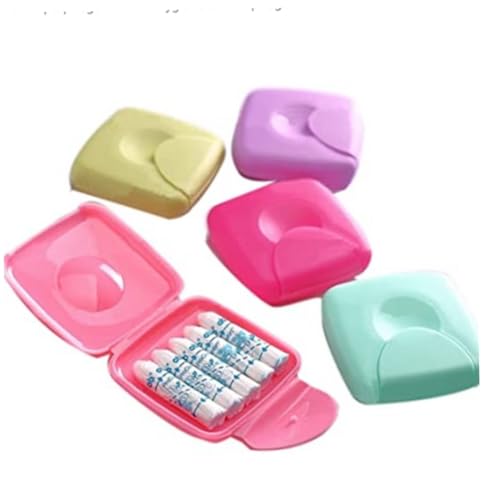 Tampones Caso de almacenamiento Mujeres Tampones sanitarios de casos de primer período Bolsa Mini