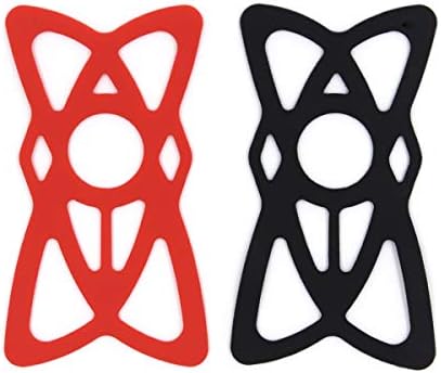 Sunoer Security Bands for Cell Phone Mount, Universal Mountain & Road Bike Handlebar Cradle Holder Tether, Bicycle Phones Holder Support