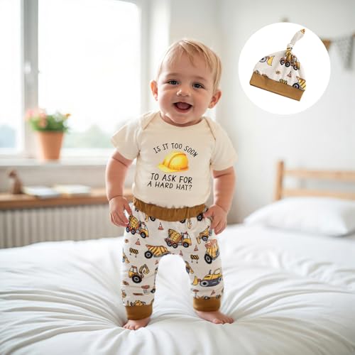 Newborn Baby Boy Outfit Fishing Short Sleeve Letter Print Romper Tops Pants Hat Set Cute Infant Boy Summer Clothes4