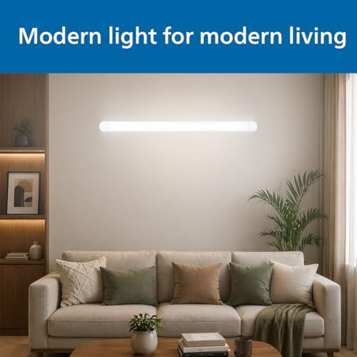 Image of Philips StarBright Plus+ 70W Linear LED Batten | 7000 Lumens | 4 Feet (1200mm) Tube Light | 2X Wider Spread & Brighter Light | 4kV Surge Protection | Cool Day Light, Pack of 1