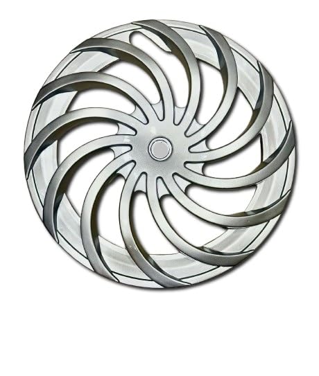 Image of Snake Design Wheel Cover Available in 12,13,14,15,16,17 inch Inch Wheel Cap Universal Model Press Fitting Set of 4 Pcs (Thar Roxx, 18)