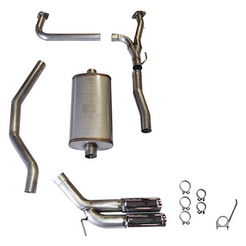 JBA Cat Back Exhaust 04-21 Nissan Titan 5.6L 304SS Pass Side Dual 30-1403