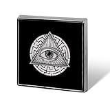 ピンバッジ フリーメイソン ブローチ 徽章 ボタンブローチ 缶バッジ 合金製 襟章 アクセサリー 正方形 お洒落 軽量 人気