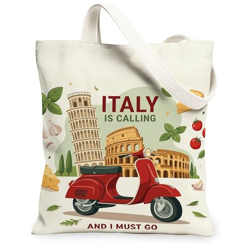 Vespa Canvas Tote Bag for Women