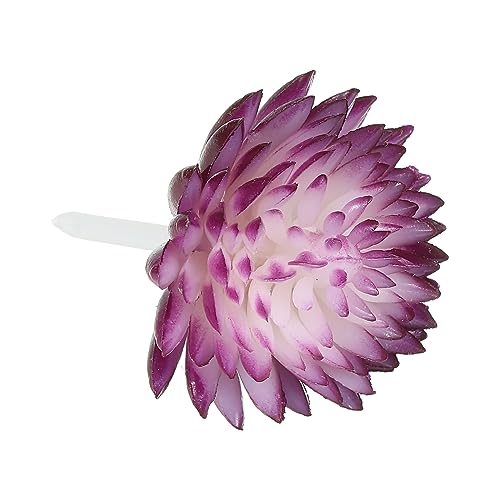 PATIKIL Mini Artificial Succulents, 2 Pack Unpotted Faux Succulent Picks Fake Succulent Plants for Home Landscape Decoration Purple - Image 3