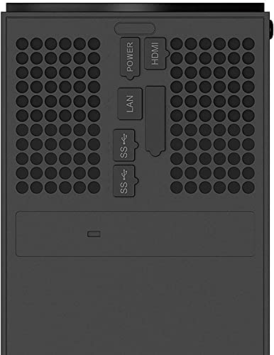 Image of PSS Dust Proof Kit For Xbox Series X Dust Plugs Dust Filter Kit Compatible with Xbox Series X Include 8 Silicone Dust Plugs and 2 PVC Meshs Set, Anti-Dust Vent Cover Accessories