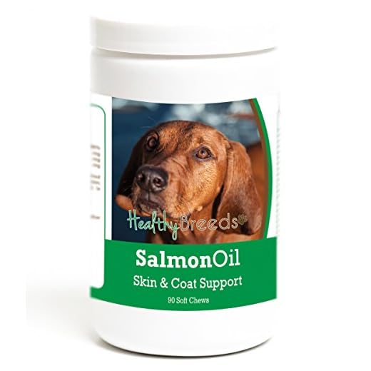 Healthy Breeds Redbone Coonhound Salmon Oil Soft Chews 90 Count
