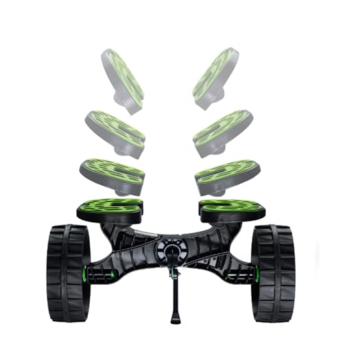 RAILBLAZA Genuine C-Tug Kayak Cart Dolly - Puncture-Free Wheels Canoe Cart Trailer with 260 lb Load Capacity - Portable & Foldable Heavy-Duty Boat Dolly & Kayak Accessories