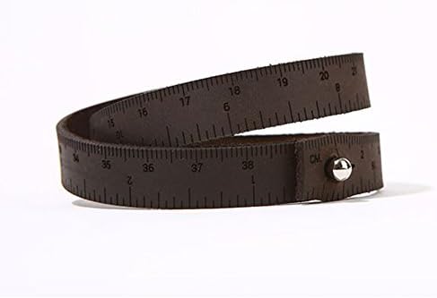 ILOVEHANDLES Leather Wrist Ruler - 16"