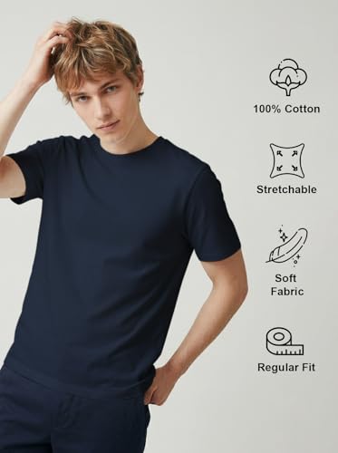 Image of INDISSH T-Shirt for Man | Regular and Plus Size Upto 7XL | Cricket Graphic Printed | Round Neck Cotton Fabric Regular fit Casual T-Shirt for man - RNM-Hitman-PAR