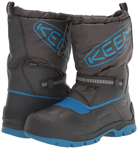 Keen Snow Troll Winter Insulated Waterproof Boots, Magnet/Blue Aster, 13 Us Unisex Little Kid #TOP6