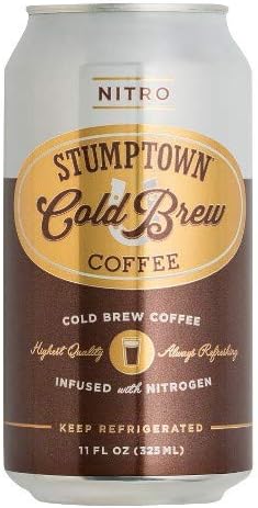Stumptown Cold Brew Coffee, Infused with Nitrogen - 11oz | Pack of 12
