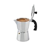 Imusa USA Aluminum Stovetop 6-cup Espresso Maker &lpar;B120-43V&rpar;&comma; Silver