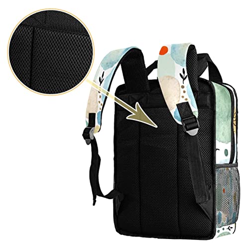 Sac à dos garçons idéal pour l'école et les sorties avec imprimé pattes