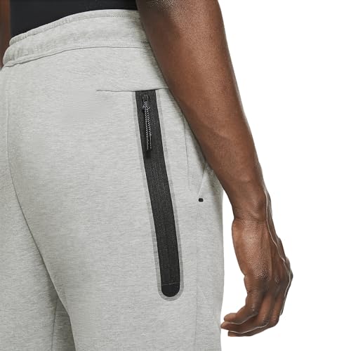 Nike M NSW Tch FLC Jggr Joggers & Tracksuits Men Grey - XL - Tracksuit Bottoms Pants