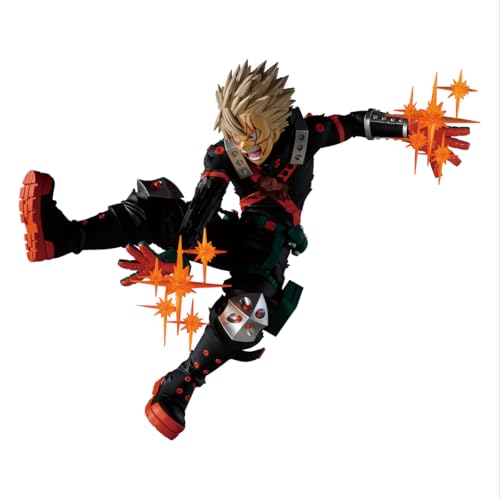 Banpresto Figura de Accion Katsuki Bakugo III My Hero Academia, The Amazing Heroes, Plus 16 cm, BP29749P Multicolor, Figura Coleccionable, Optimo para los fanáticos del Anime