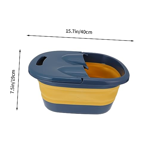Baño de pies plegable portátil para spa y remojo miniatura 2