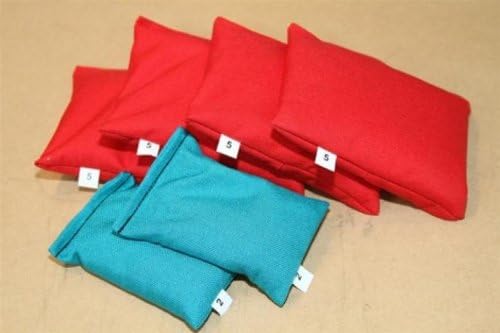 Lead Weight Packages 24lbs (4x5lbs, 2x2lbs)-Colored perfect for Scuba Diving BCs