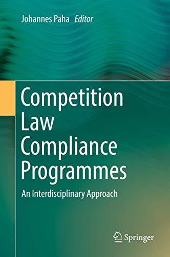 Competition Law Compliance Programmes: An Interdisciplinary Approach view 2
