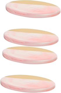 FOMIYES Paleta De Mistura De Paleta De Arte De Unhas 2 Peças Bandeja De Pintura Paleta De Cerâmica Placa De Esmalte De Gel Bandeja De Mistura De Cores Placas De Pintura De Arte De