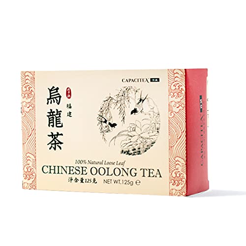 CAPACITEA Boxed Chinese Authentic Oolong Loose Leaf Tea Oolong Tea 125 Gram