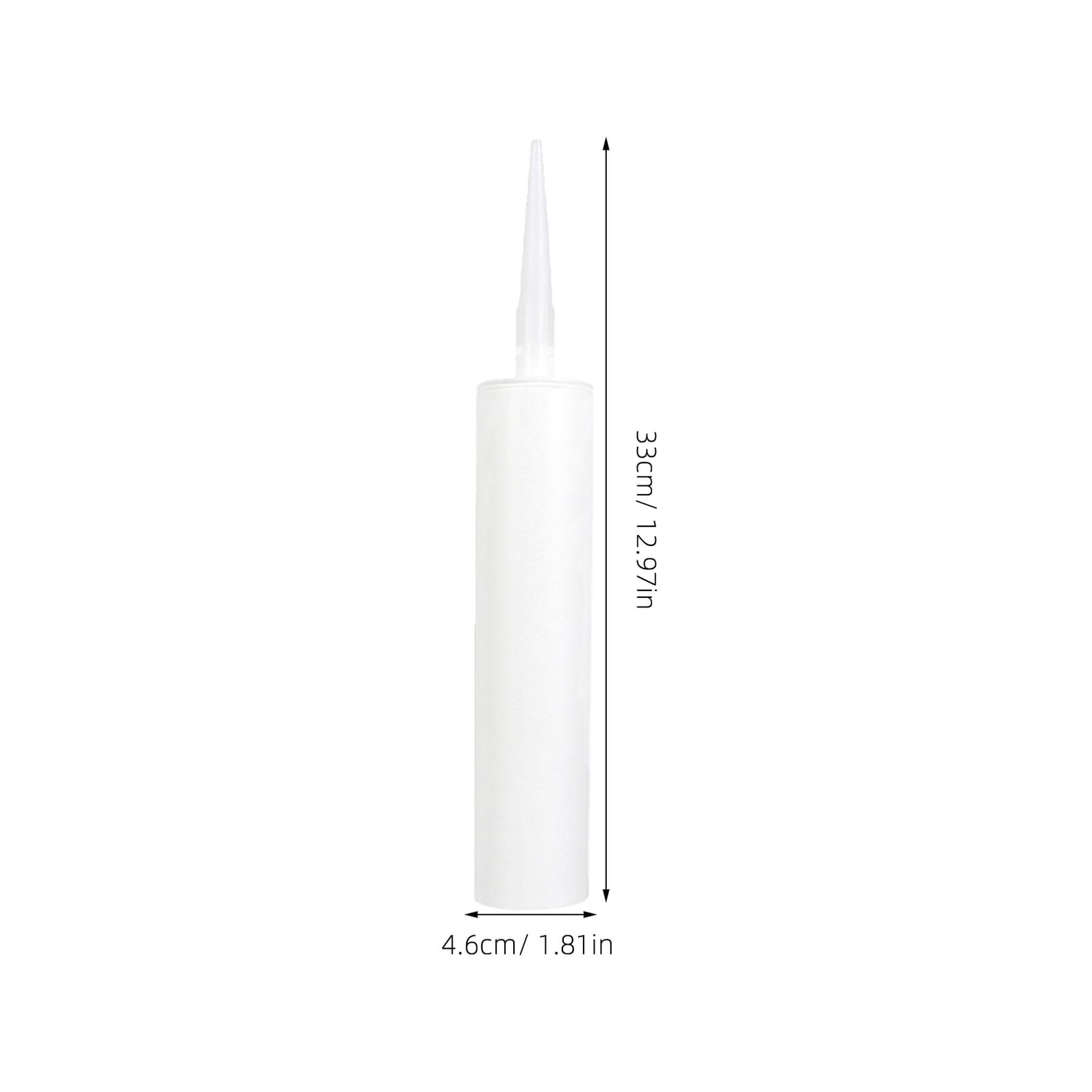 Sellador de Calafateo Vacíos de Plástico Reutilizable 300ml 9 Piezas