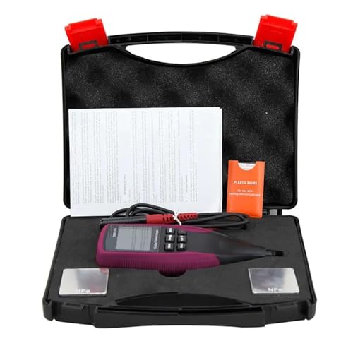 Medidor Digital de Espesor de Recubrimiento con Pantalla LCD Retroiluminada, Rango 0-1250 μm, Sonda Separada, Modelo CM8811FN, para Pintura Automotriz miniatura 3