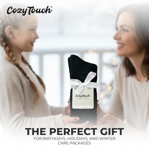 Image of Fluffy and Fuzzy Socks for Women - Warm Soft Slipper Socks for Home - 2 /3 Pairs Crew and Slouch Socks
