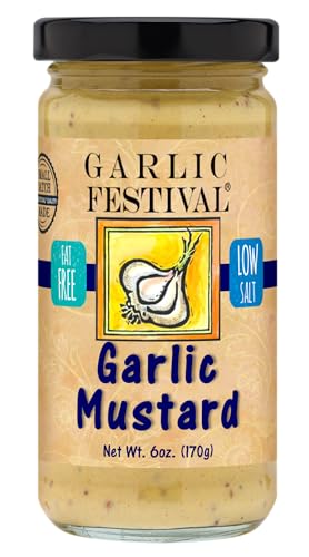 Garlic Festival Foods Garlic Mustard 7oz.