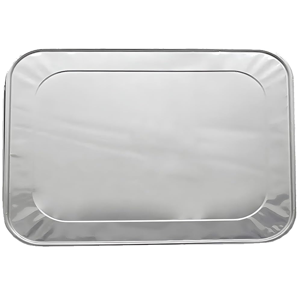 aluminum foil Pans | usa e getta contenitori con coperchi set | eccellente per Broiling, arrostire, grigliare, cottura dolci, torte, lasagne, più | 9 x 13 Half size Deep Steam Table Pans | 25 count