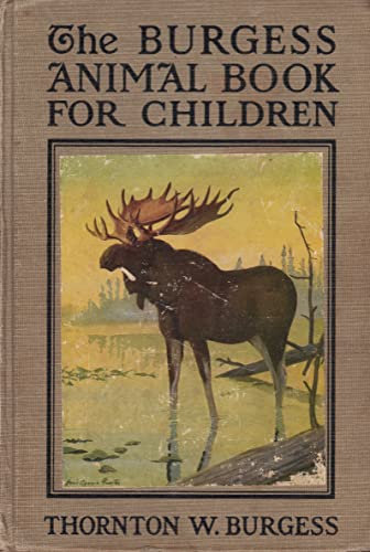 The Burgess animal book for children B0008BE9K8 Book Cover