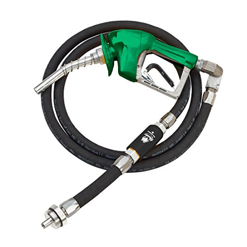 Image of Husky 010385-03 XS Pressure Activated Unleaded Nozzle with Waffle Splash Guard and Balance-to-Conventional Adaptor