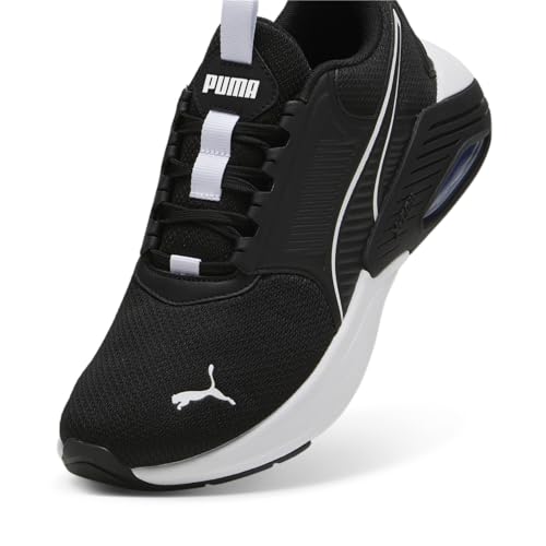 PUMA PUMA Mens X-Cell Nova Cross Trainer, Mens Black Mens White-Blissful Blue, 7