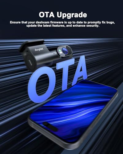 Avylet 4K + 1080P Dashcam Auto Delantero Trasero, Wi-Fi/App Dual Auto Cámara con monitorización de estacionamiento, Soporta módulo GPS Externo, Super visión Nocturna, WDR, 170°+150° Gran Angular - imagen 9