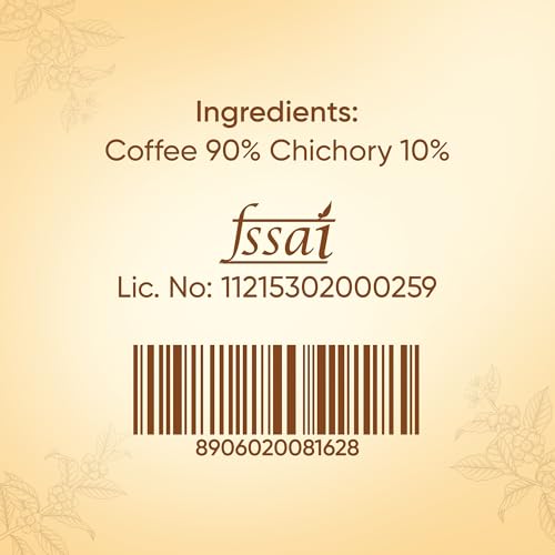 Bayar's Coffee Premium Filter Coffee Powder 500g | Authentic South Indian Blend with 90% Coffee & 10% Chicory | Freshly Roasted & Ground for Rich Aroma & Taste