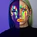 DEWEL Glow in The Dark Pigment Powder, 12 Colors Luminous Powder Set for Epoxy Resin, Fine Arts, DIY Crafts, Nail Art, Halloween, Party - 20g Each, 240g Total, Safe and Long Lasting