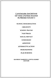 Landmark Decisions of the United States Supreme Court I
