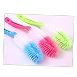 VICASKY Flexional Bottle Cleaning Brush Durable Water Bottle Washer Tool for Tumblers Cups and Wine Glasses Random Color Efficient Bottle for All Shapes